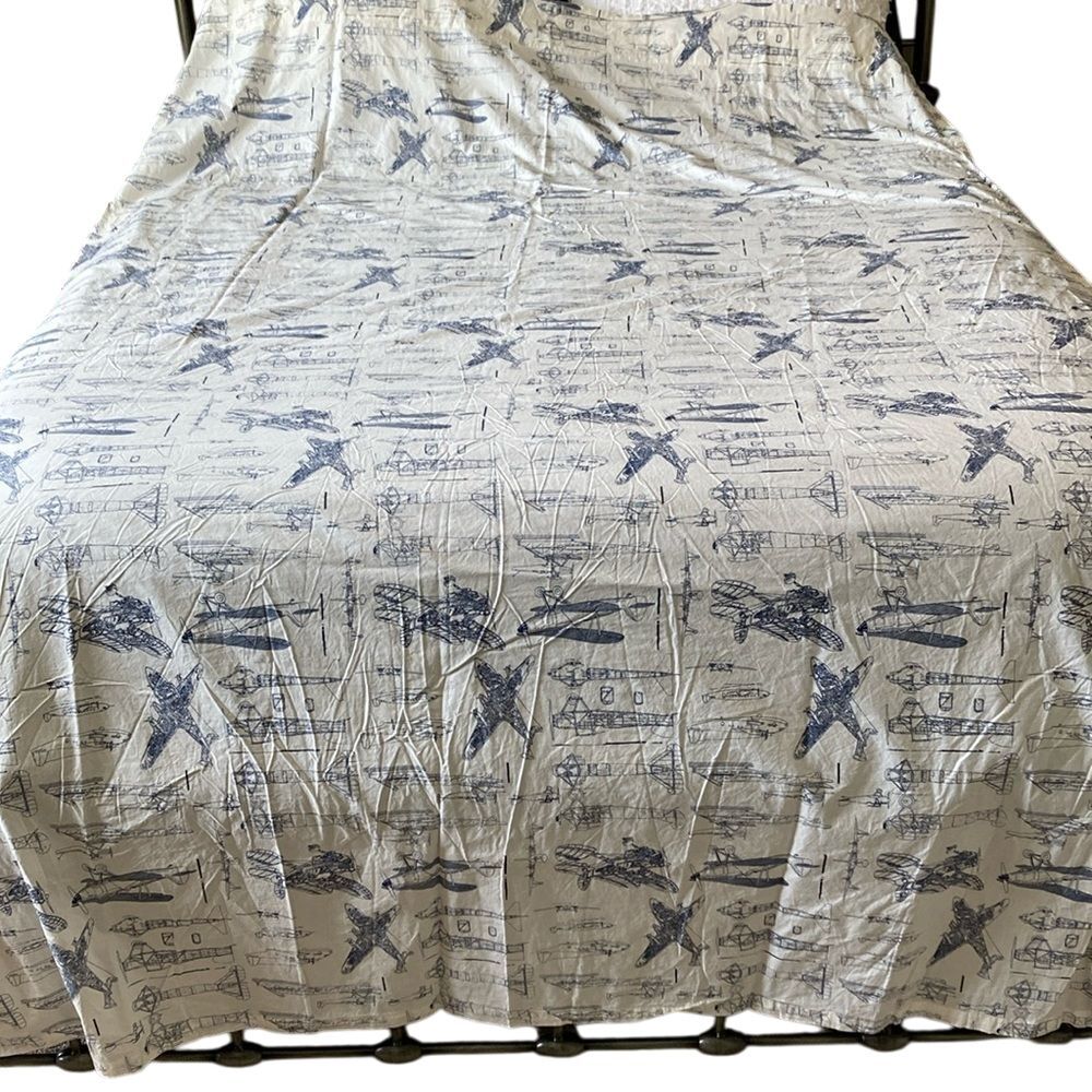 Restoration Hardware  Vintage Plane Flat Sheet